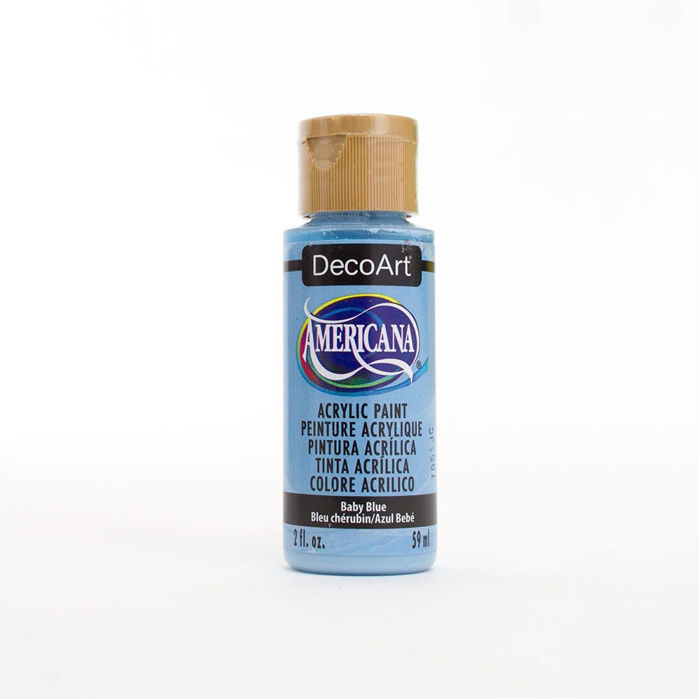 DecoArt, Americana, Acrylic, Paint, 2oz, Baby Blue